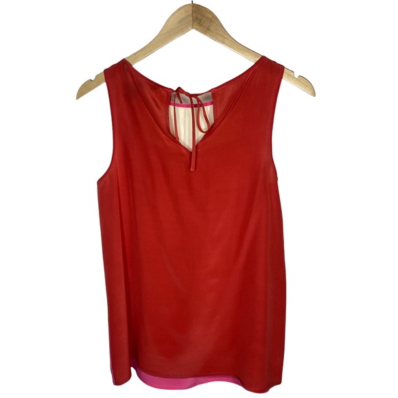 Marc by Marc Jacobs Silk Colorblock Sleeveless Blouse XS - Picture 2 of 9